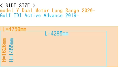 #model Y Dual Motor Long Range 2020- + Golf TDI Active Advance 2019-